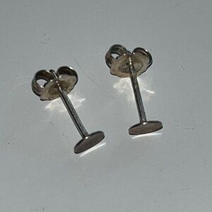 Kathleen Whitaker 4mm Silver Stud Earrings
